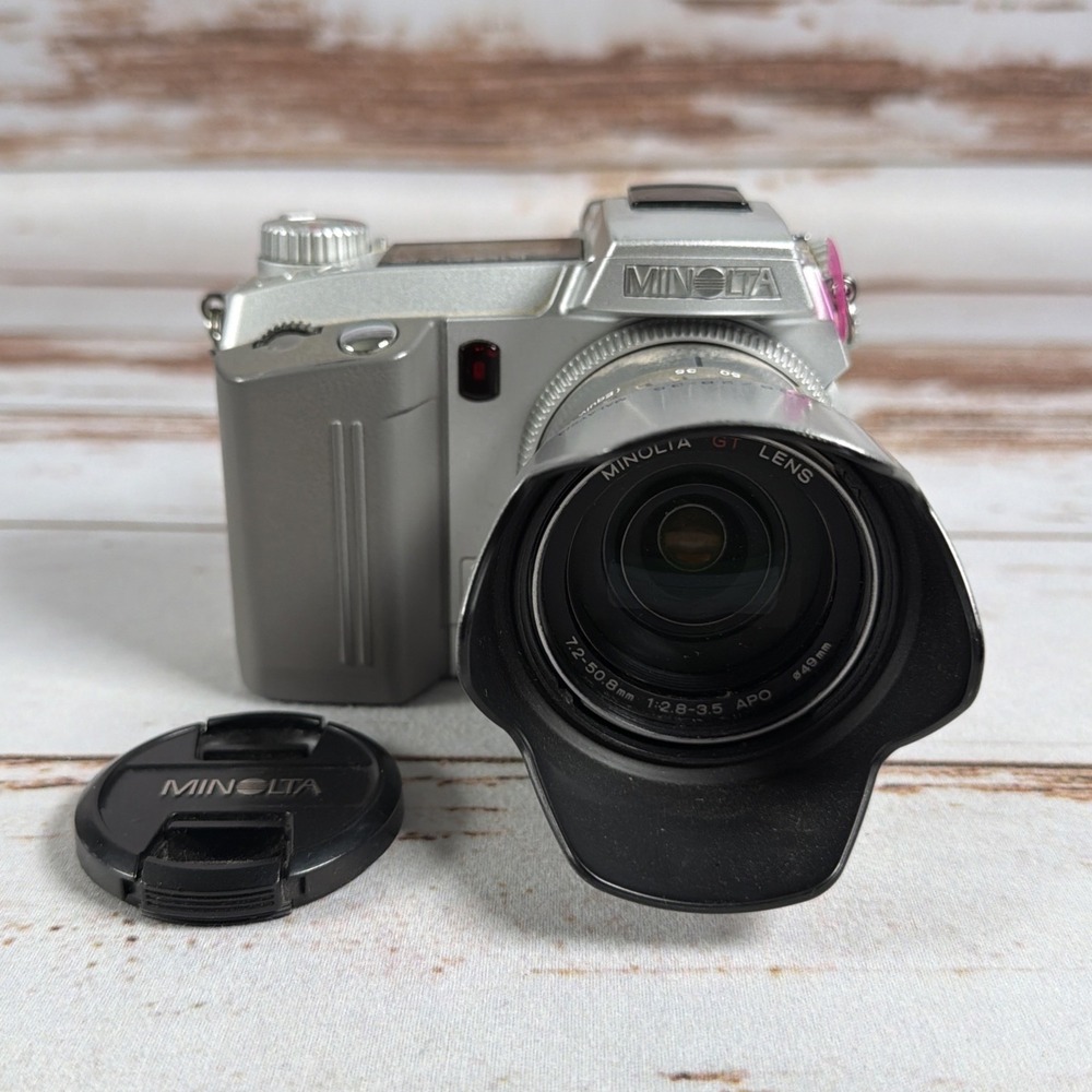 Minolta Dimage 5 3.3MP Digital Camera Silver No Strap
